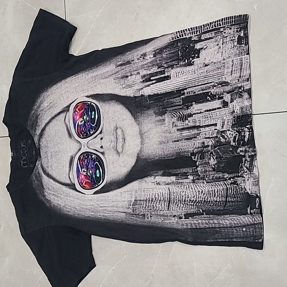 Black Graphic Kids T-Shirt